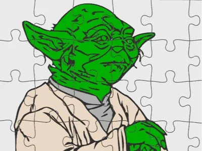 48-piece Puzzle - Yoda