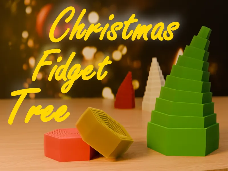 Christmas Fidget Tree