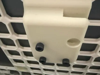 Honeycomb Aeronautical under-desk openGrid mount