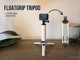 FLOATGRIP – 3-in-1 Tripod & Floating Handle