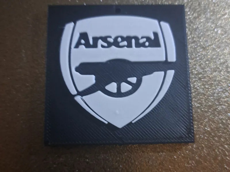 ARSENAL WITH RAFT AND KEYRING