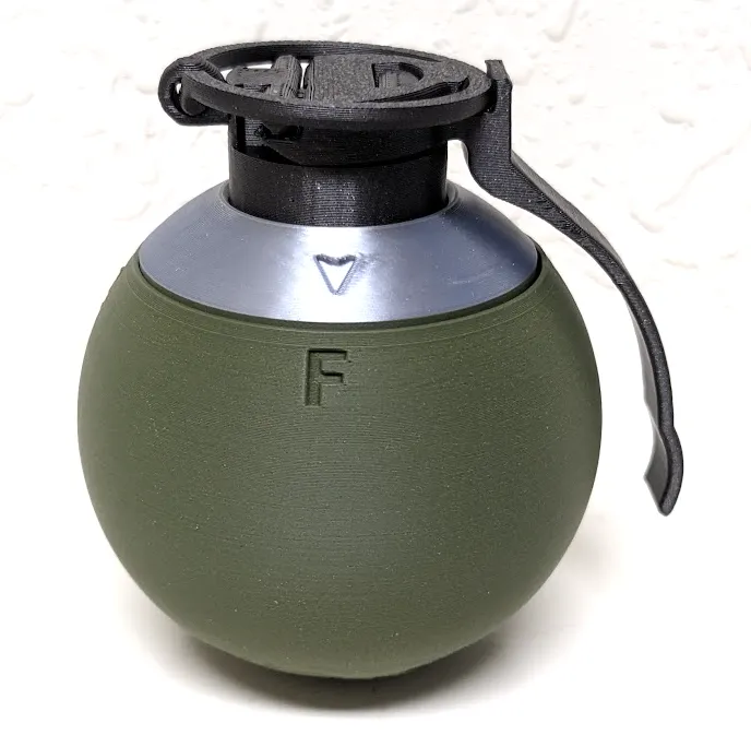 New US Army Grenade—ET-MP Print-in-Place Movement - Free 3D Print