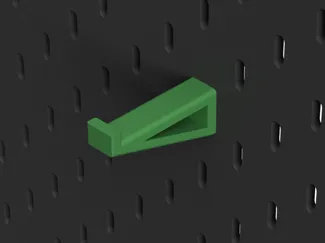 IKEA Skadis Keyboard hook
