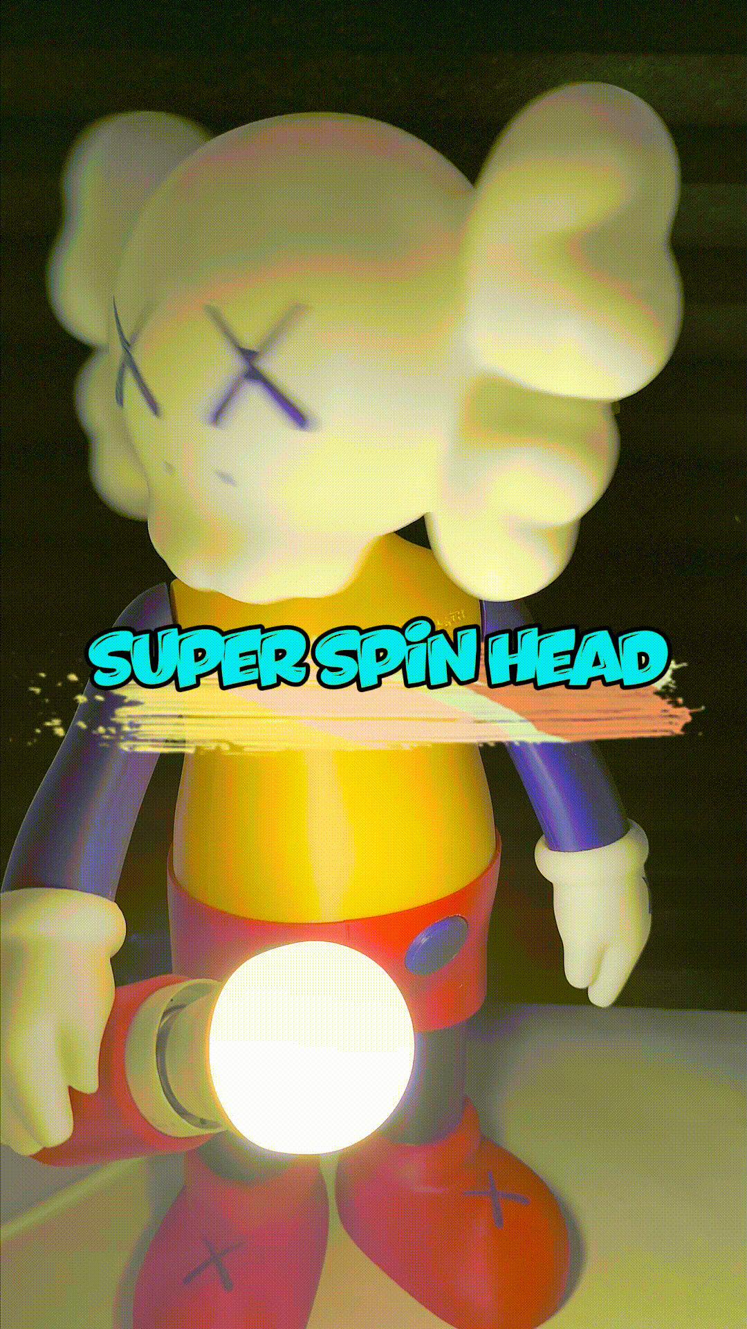 KAWS: Companion lamp | E27 Lamp Socket