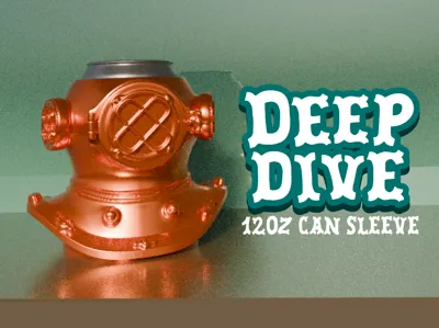 Deep Dive 12oz Can Sleeve