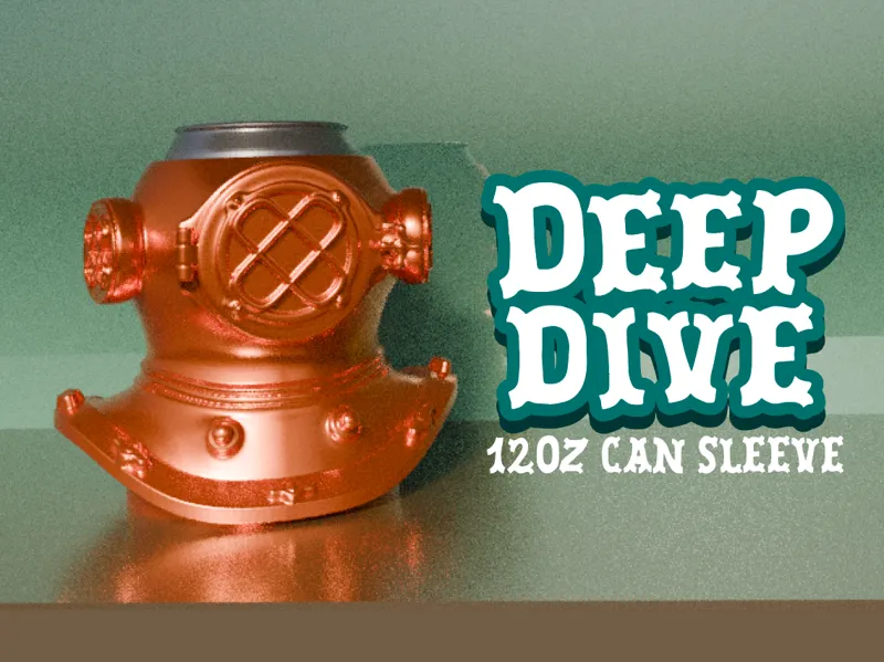 Deep Dive 12oz Can Sleeve