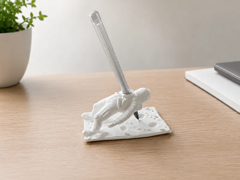 Dead Astronaut Pen Holder Diorama