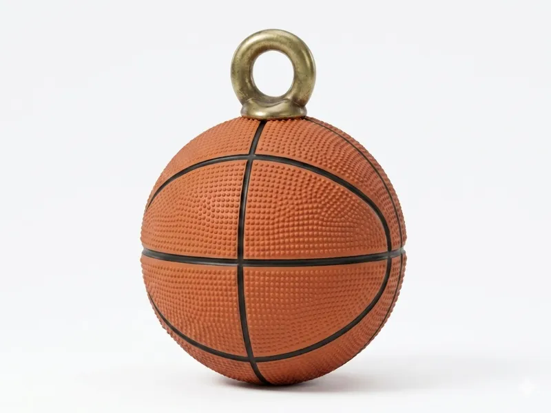 Basketball Keychain