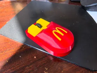 麦当劳鼠标无需AMS分件打印优化打印方向基于Pointer 9000 - McDonald's 鼠标