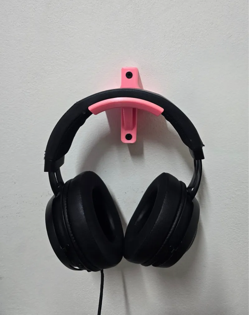 Headphone holder (wall mounted)