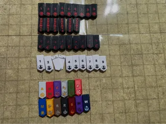 D&D Simple class/npc/enemy initiative markers