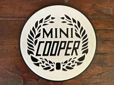 MINI COOPER CLASSIC LOGO COASTER
