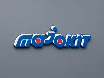 Large Majokit Logo / Sign - Wall & Acoustic Panel