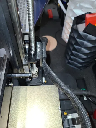 Ender 3 S1 Pro hotend cable holder
