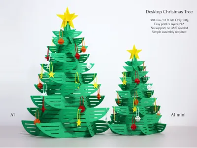 Desktop Christmas Tree / Night Light
