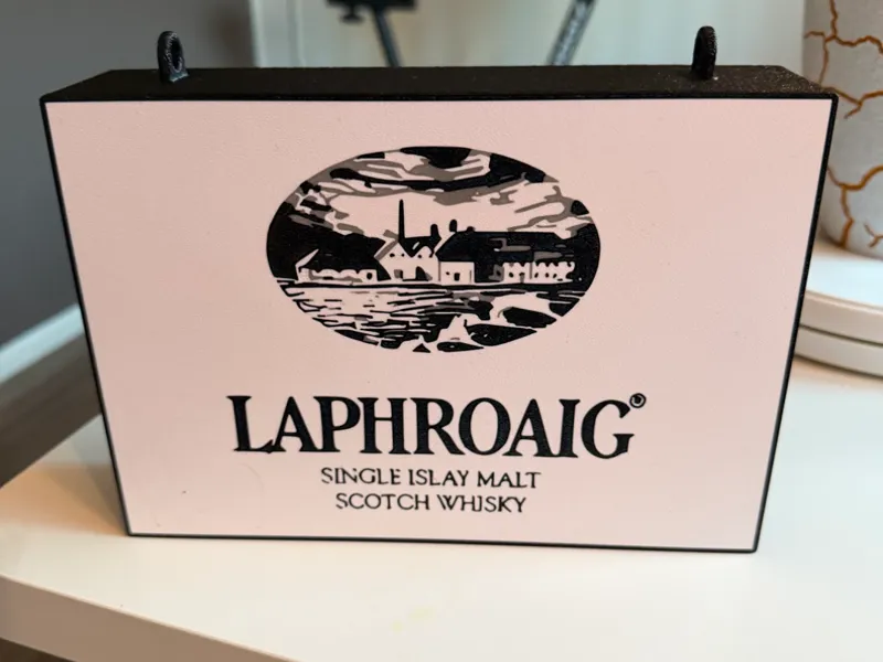 Laphroaig Sign White