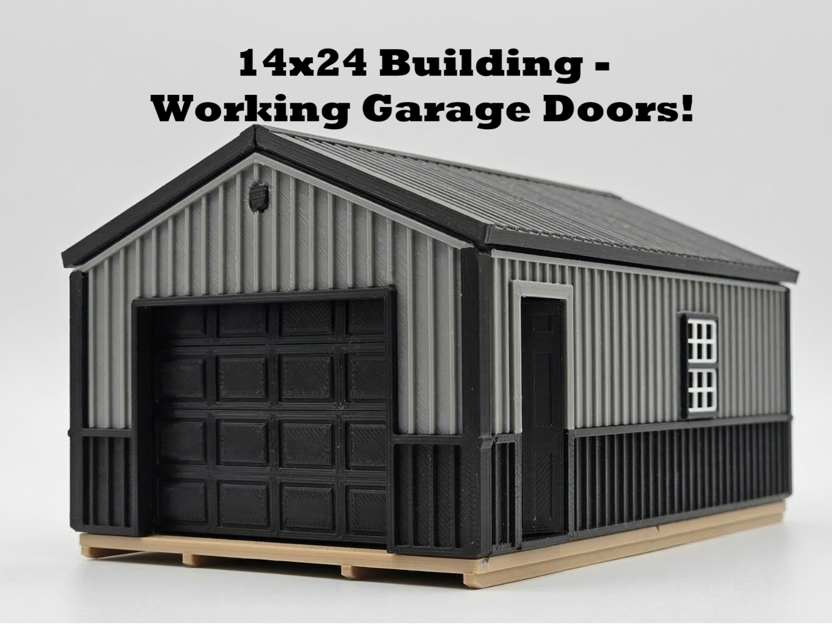 Little Man Garage - 1/64 model garage