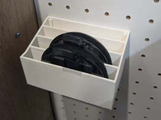 25mm Pegboard Shelf System