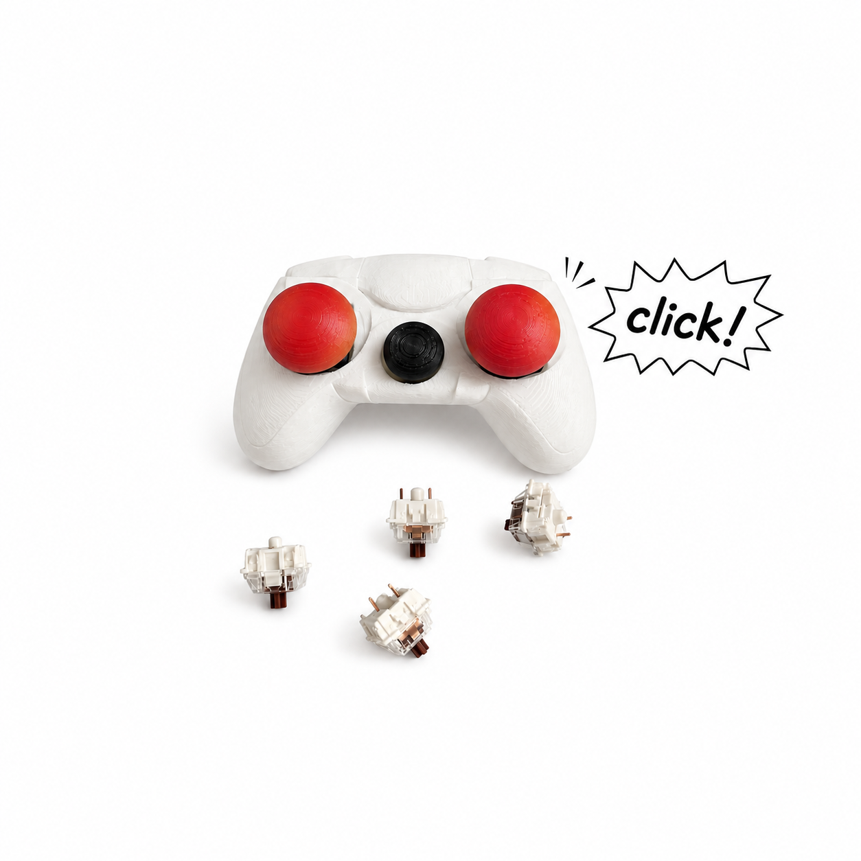 Miniatura 2 do modelo 3D controller clicker fidget