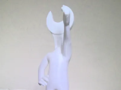 Spanner head trophy 