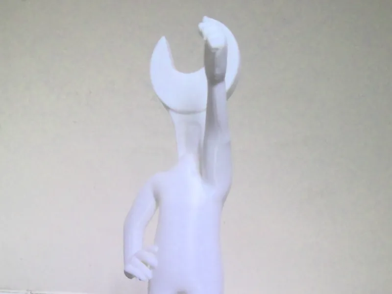 Spanner head trophy 