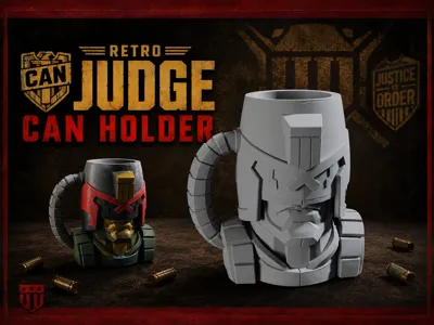 Retro Judge Can Holder