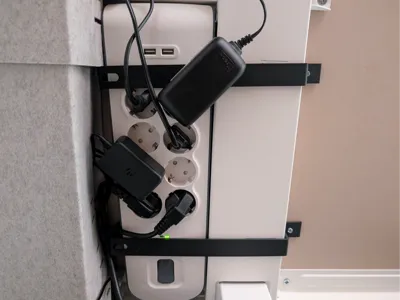 Universal Power Strip Bracket IKEA MITTZON