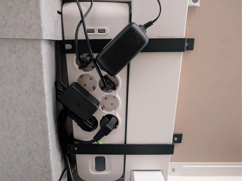 Universal Power Strip Bracket IKEA MITTZON