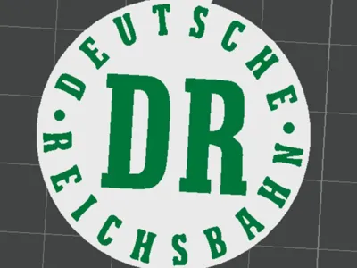 German Reichsbahn Pendant