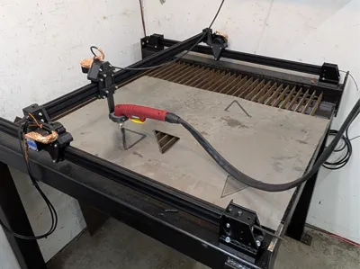 2040 Extrusion Mount for CNC Plasma Table Build