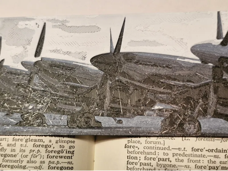 Supermarine Spitfire Lineup Bookmark