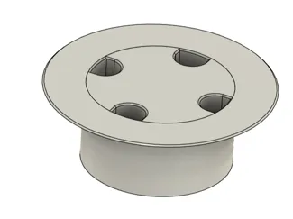 55mm desk cable hole /grommet