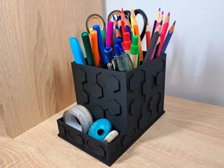 Hexagonal Desk Organizer