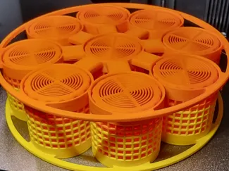 Silica Gel Dessicant Container Roller