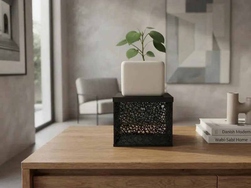 GEOMETRIC SYMBIOSIS VASE