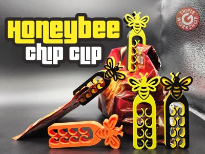 Honeybee Chip Clip