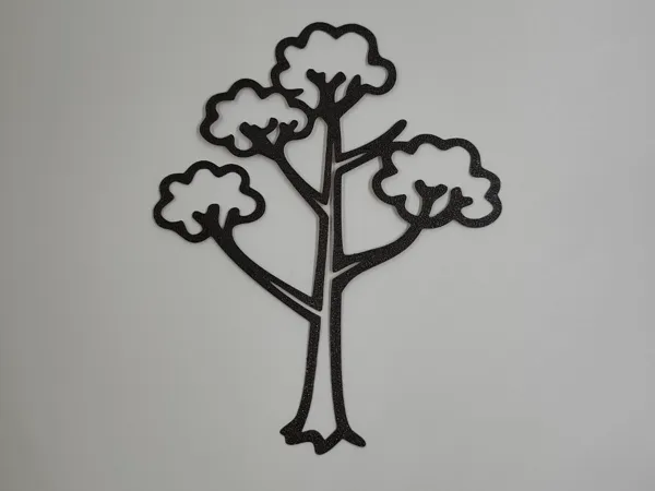 Décor mural arbre stylisé