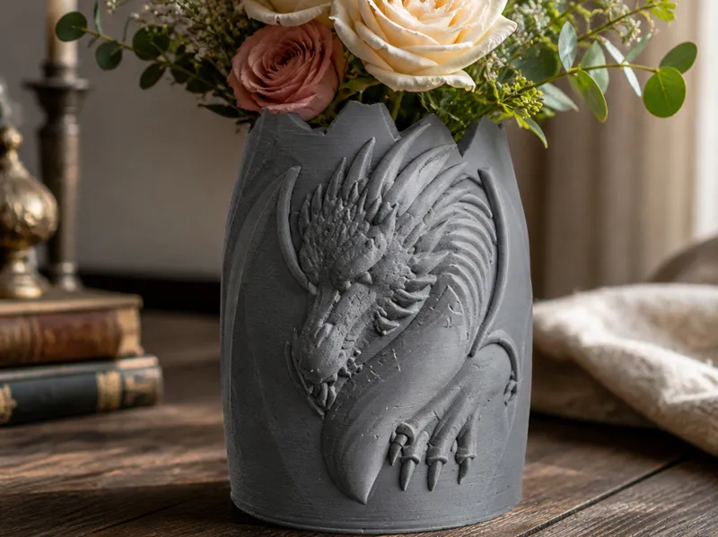 Dragon Vase