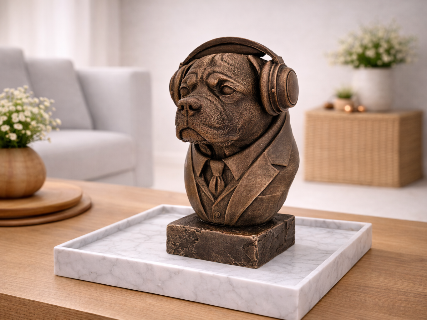 Rottweiler DJ Bust – Gentleman