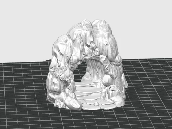 Grotte avec passage pour terrarium Phidippus 