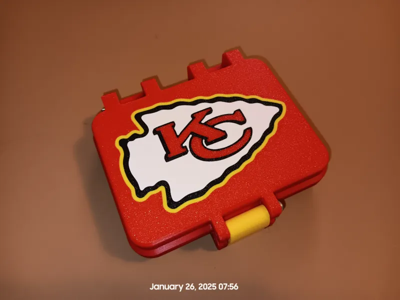 KC Chiefs Playing Card Case