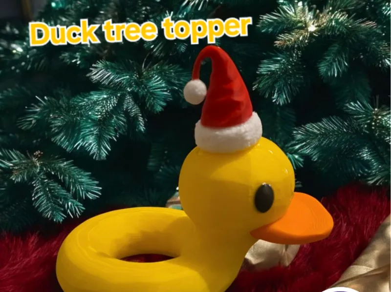 duck tree topper