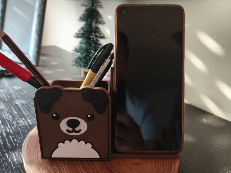 Desk Organizer – Cute Dog