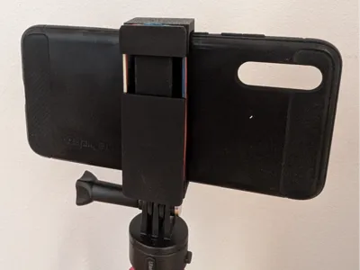 GoPro horizontal phone mount