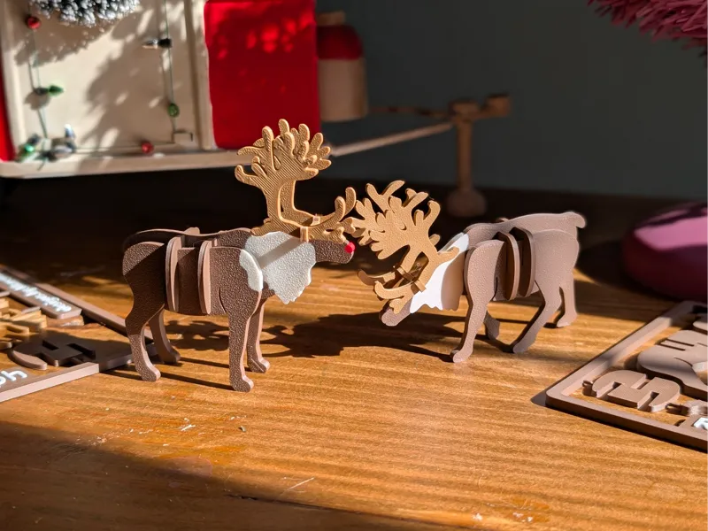 Reindeer - Christmas Kit Card