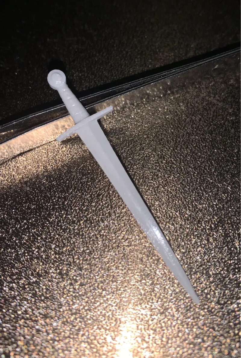 1/12 Scale Medieval short sword