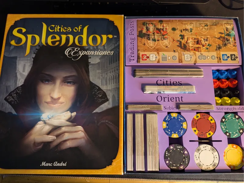 Splendor - Base game and Cities of Splendor