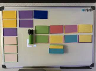 Magnetic Whiteboard Acc Kit for 3x5 Index Cards