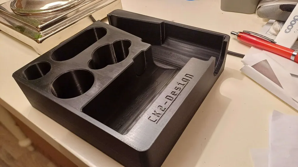 Electric air-duster storage tray by Cetz - MakerWorld