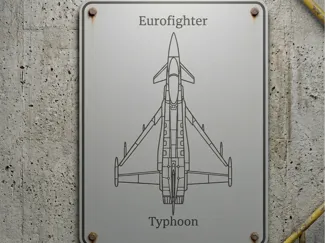 Eurofighter Typhoon Bauplan